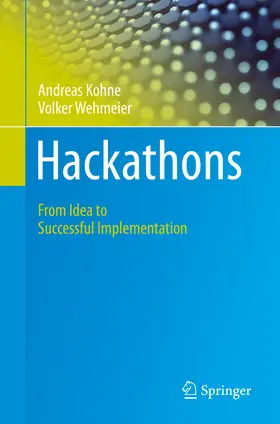 Kohne / Wehmeier | Hackathons | E-Book | www.sack.de