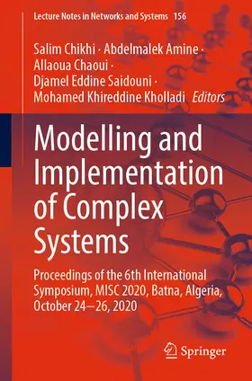 Chikhi / Amine / Chaoui | Modelling and Implementation of Complex Systems | E-Book | sack.de