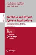 Hartmann / Küng / Khalil |  Database and Expert Systems Applications | Buch |  Sack Fachmedien