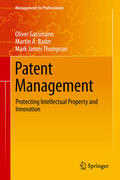 Gassmann / Bader / Thompson |  Patent Management | eBook | Sack Fachmedien