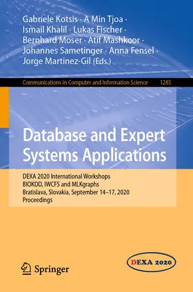 Kotsis / Tjoa / Khalil |  Database and Expert Systems Applications | Buch |  Sack Fachmedien