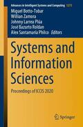Botto-Tobar / Zamora / Santamaría Philco |  Systems and Information Sciences | Buch |  Sack Fachmedien