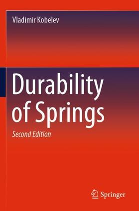 Kobelev | Durability of Springs | Buch | 978-3-030-59255-4 | sack.de