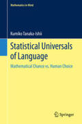 Tanaka-Ishii |  Statistical Universals of Language | eBook | Sack Fachmedien