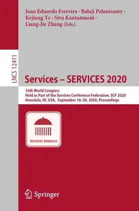 Ferreira / Palanisamy / Zhang |  Services - SERVICES 2020 | Buch |  Sack Fachmedien