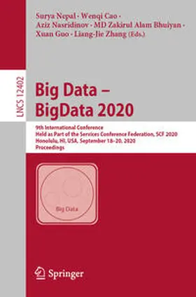 Nepal / Cao / Nasridinov |  Big Data – BigData 2020 | eBook | Sack Fachmedien
