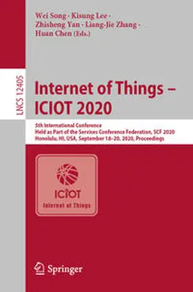Song / Lee / Yan |  Internet of Things - ICIOT 2020 | eBook | Sack Fachmedien