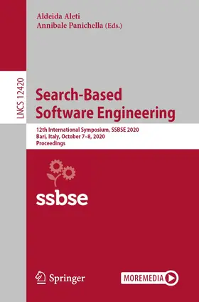 Aleti / Panichella |  Search-Based Software Engineering | Buch |  Sack Fachmedien