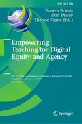 Brinda / Keane / Passey |  Empowering Teaching for Digital Equity and Agency | Buch |  Sack Fachmedien