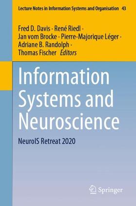 Davis / Riedl / Fischer | Information Systems and Neuroscience | Buch | 978-3-030-60072-3 | sack.de
