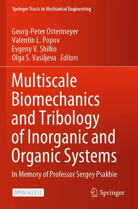 Ostermeyer / Vasiljeva / Popov |  Multiscale Biomechanics and Tribology of Inorganic and Organic Systems | Buch |  Sack Fachmedien