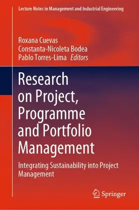 Cuevas / Torres-Lima / Bodea |  Research on Project, Programme and Portfolio Management | Buch |  Sack Fachmedien