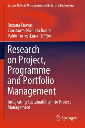 Cuevas / Torres-Lima / Bodea |  Research on Project, Programme and Portfolio Management | Buch |  Sack Fachmedien