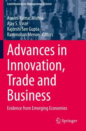Mishra / Menon / Vinzé |  Advances in Innovation, Trade and Business | Buch |  Sack Fachmedien