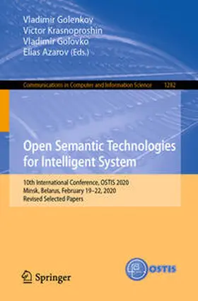 Golenkov / Krasnoproshin / Golovko | Open Semantic Technologies for Intelligent System | E-Book | sack.de