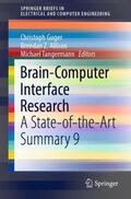 Guger / Tangermann / Allison |  Brain-Computer Interface Research | Buch |  Sack Fachmedien
