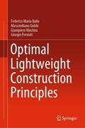 Ballo / Previati / Gobbi |  Optimal Lightweight Construction Principles | Buch |  Sack Fachmedien
