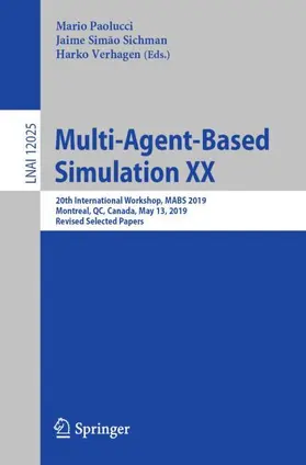 Paolucci / Sichman / Verhagen | Multi-Agent-Based Simulation XX | Buch | 978-3-030-60842-2 | www.sack.de
