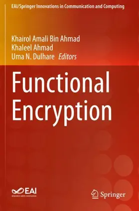 Ahmad / Dulhare |  Functional Encryption | Buch |  Sack Fachmedien