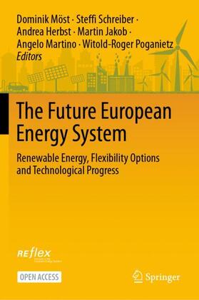 Möst / Schreiber / Poganietz | The Future European Energy System | Buch | 978-3-030-60913-9 | sack.de