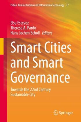 Estevez / Scholl / Pardo | Smart Cities and Smart Governance | Buch | 978-3-030-61032-6 | sack.de