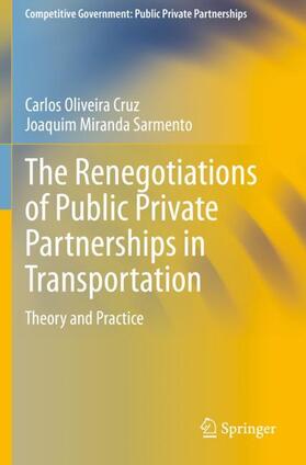 Miranda Sarmento / Oliveira Cruz |  The Renegotiations of Public Private Partnerships in Transportation | Buch |  Sack Fachmedien