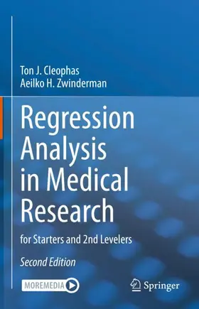 Cleophas / Zwinderman |  Regression Analysis in Medical Research | Buch |  Sack Fachmedien