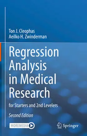 Cleophas / Zwinderman |  Regression Analysis in Medical Research | eBook | Sack Fachmedien