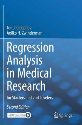 Zwinderman / Cleophas | Regression Analysis in Medical Research | Buch | 978-3-030-61396-9 | sack.de