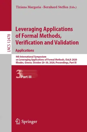 Margaria / Steffen |  Leveraging Applications of Formal Methods, Verification and Validation: Applications | Buch |  Sack Fachmedien