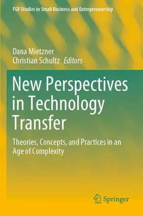 Schultz / Mietzner |  New Perspectives in Technology Transfer | Buch |  Sack Fachmedien