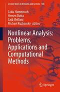 Hammouch / Ruzhansky / Dutta |  Nonlinear Analysis: Problems, Applications and Computational Methods | Buch |  Sack Fachmedien