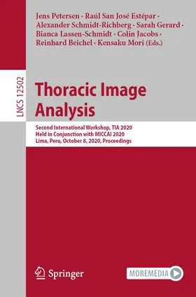 Petersen / San José Estépar / Schmidt-Richberg |  Thoracic Image Analysis | Buch |  Sack Fachmedien