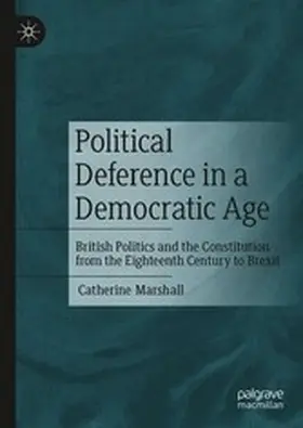 Marshall |  Political Deference in a Democratic Age | eBook | Sack Fachmedien