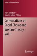 Salles / Fleurbaey |  Conversations on Social Choice and Welfare Theory - Vol. 1 | Buch |  Sack Fachmedien