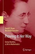 Koreuber / Rowe |  Proving It Her Way | Buch |  Sack Fachmedien