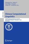 Sun / Li / Rao |  Chinese Computational Linguistics | Buch |  Sack Fachmedien