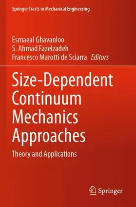 Ghavanloo / Marotti de Sciarra / Fazelzadeh |  Size-Dependent Continuum Mechanics Approaches | Buch |  Sack Fachmedien