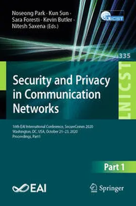 Park / Sun / Foresti |  Security and Privacy in Communication Networks | eBook | Sack Fachmedien