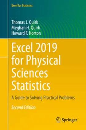 Quirk / Horton | Excel 2019 for Physical Sciences Statistics | E-Book | sack.de