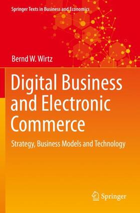 Wirtz |  Digital Business and Electronic Commerce | Buch |  Sack Fachmedien
