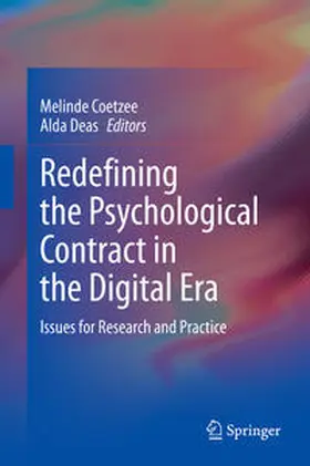 Deas / Coetzee | Redefining the Psychological Contract in the Digital Era | Buch | 978-3-030-63863-4 | sack.de