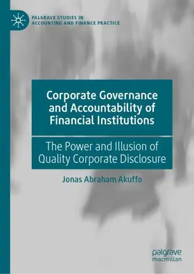 Akuffo |  Corporate Governance and Accountability of Financial Institutions | Buch |  Sack Fachmedien