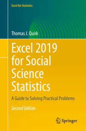Quirk |  Excel 2019 for Social Science Statistics | eBook | Sack Fachmedien