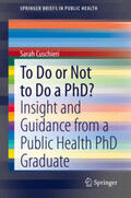 Cuschieri |  To Do or Not to Do a PhD? | eBook | Sack Fachmedien