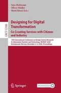 Hofmann / Rossi / Müller |  Designing for Digital Transformation. Co-Creating Services with Citizens and Industry | Buch |  Sack Fachmedien