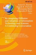 Sharma / Rana / Dwivedi |  Re-imagining Diffusion and Adoption of Information Technology and Systems: A Continuing Conversation | Buch |  Sack Fachmedien