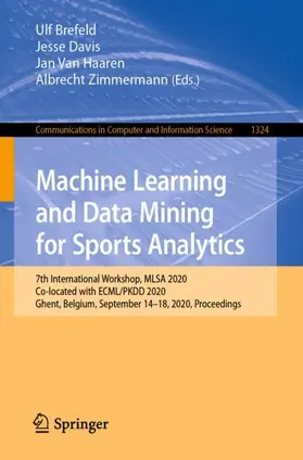 Brefeld / Zimmermann / Davis |  Machine Learning and Data Mining for Sports Analytics | Buch |  Sack Fachmedien