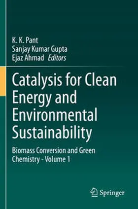 Pant / Ahmad / Gupta |  Catalysis for Clean Energy and Environmental Sustainability | Buch |  Sack Fachmedien