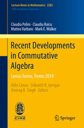 Polini / Raicu / Varbaro |  Recent Developments in Commutative Algebra | eBook | Sack Fachmedien